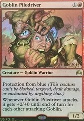 Goblin Piledriver - Foil - Prerelease Promo