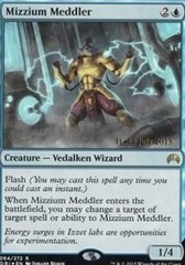 Mizzium Meddler - Foil - Prerelease Promo